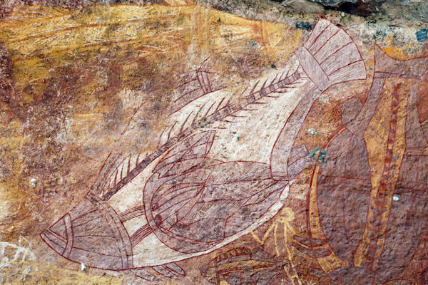 Rockart in Ubirr/Australia