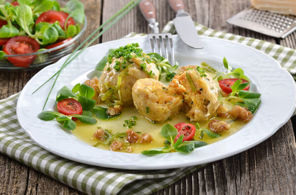 Semmelknoedel - Austrian bread dumplings