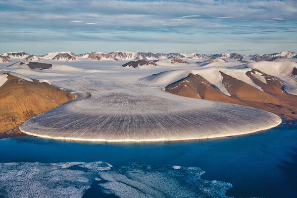 Glacier in Greenland