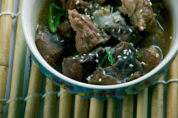 Guyanese pepper pot dish