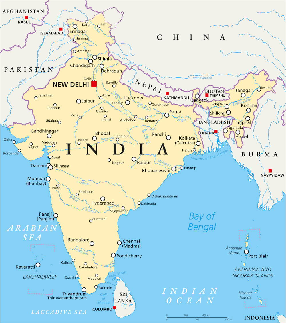 Map of India