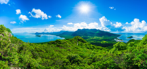 Mauritius landscape