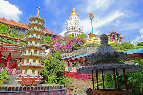 Kek Lok Si Temple in Penang/Malaysia