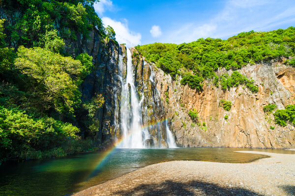 Niagara Falls on La Reunion, the tiny island in the Indian Ocean that belongs to France