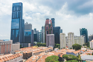 Guoco Tower in Tanjong Pagar is Singapore's highest building - image by ksy9/shutterstock