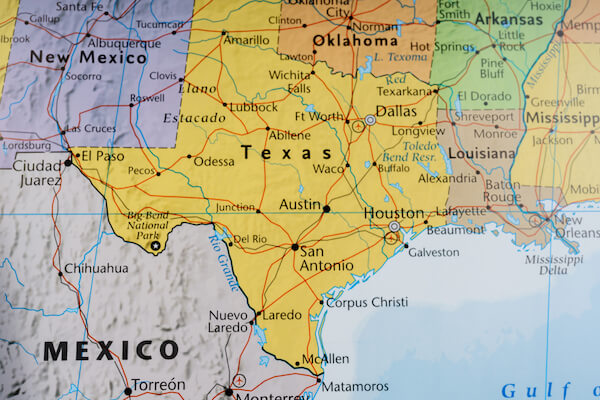 texas map