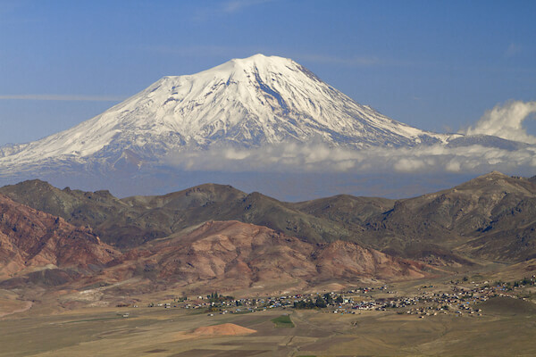 Mount Ararat - highest mountain in Turkey