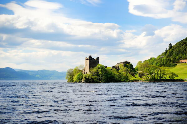 Urquhart Castle at Loch Ness