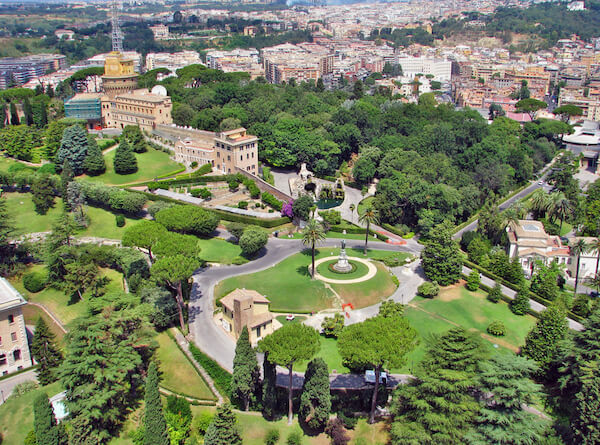 vatican city gardens