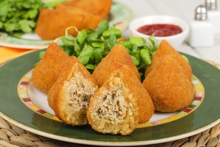 coxinha de galinha by Paul Brighton at Shutterstock