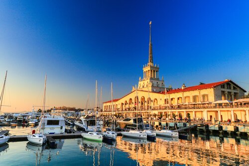 Port of Sochi in Russia - image by Goncharovaia / Shutterstock.com