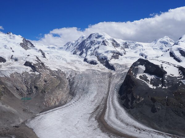 Switzerland Dufourspitze Monte Rosa