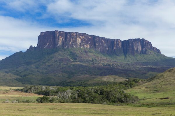 Venezuelan tepui mountaintop in Canaima National Park