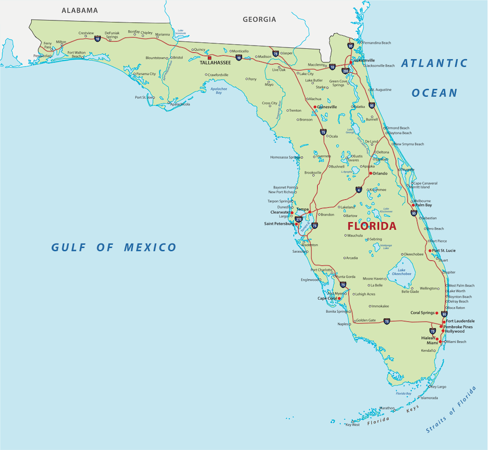 Florida map