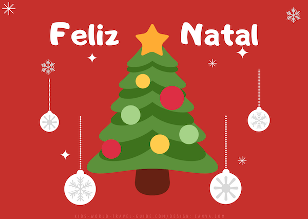 merry christmas in portuguese